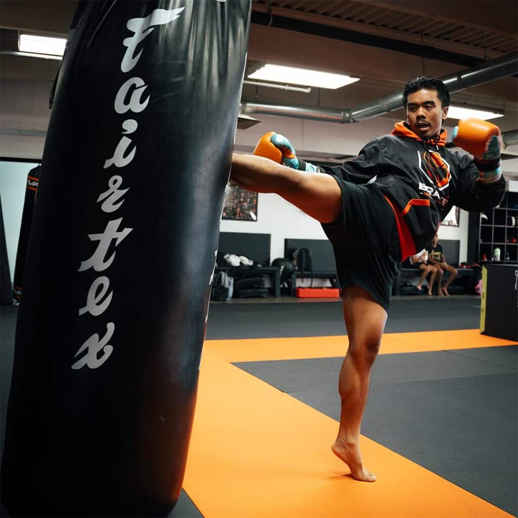 Muay Thai training